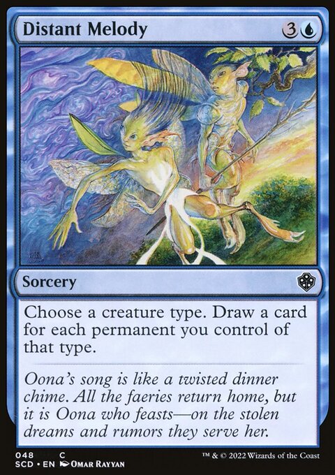 Distant Melody, Starter Commander Decks #48, Magic: The Gathering card