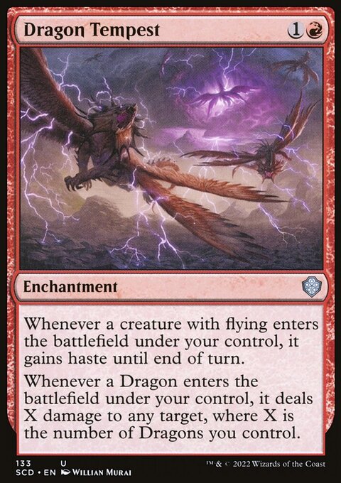 Dragon Tempest, Starter Commander Decks #133, Magic: The Gathering card