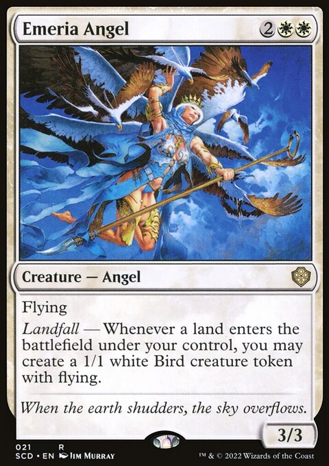 Emeria Angel, Starter Commander Decks #21, Magic: The Gathering card