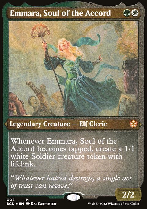 Emmara, Soul of the Accord, Starter Commander Decks #2, Magic: The Gathering card