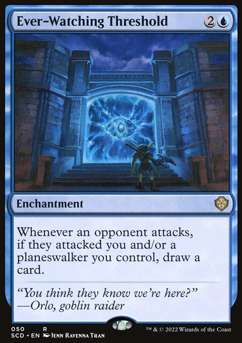 Ever-Watching Threshold, Starter Commander Decks #50, Magic: The Gathering card