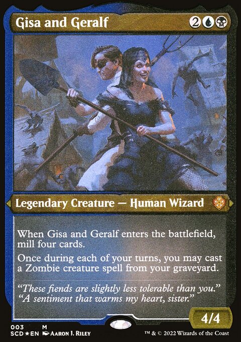 Gisa and Geralf, Starter Commander Decks #3, Magic: The Gathering card