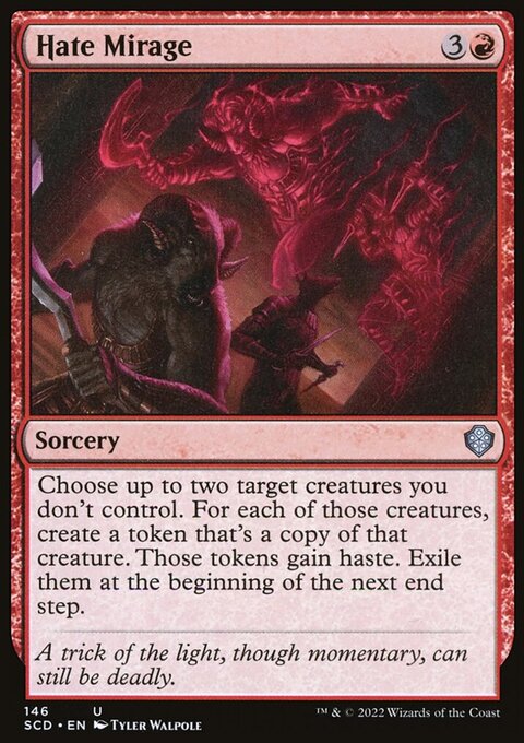 Hate Mirage, Starter Commander Decks #146, Magic: The Gathering card