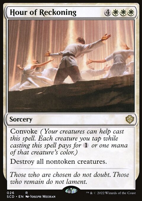Hour of Reckoning, Starter Commander Decks #26, Magic: The Gathering card