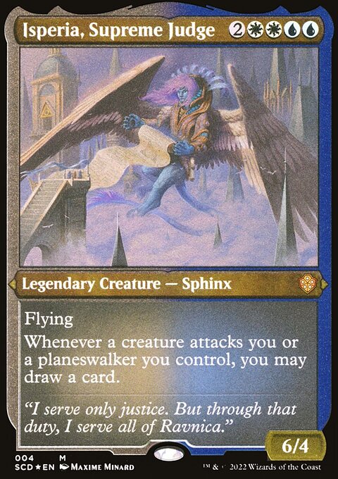 Isperia, Supreme Judge, Starter Commander Decks #4, Magic: The Gathering card