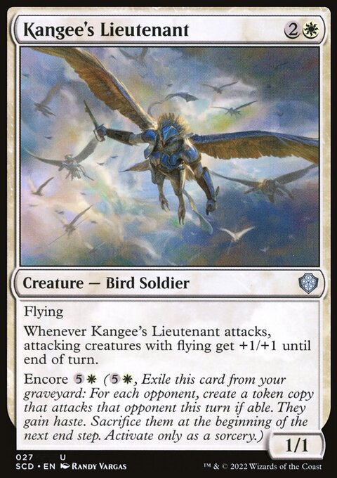 Kangee's Lieutenant, Starter Commander Decks #27, Magic: The Gathering card