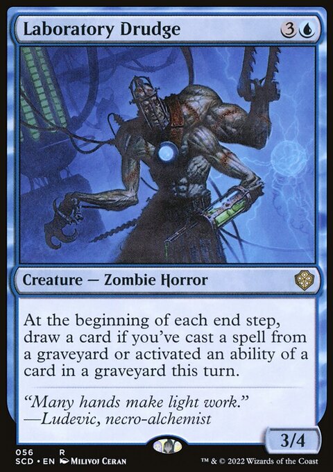 Laboratory Drudge, Starter Commander Decks #56, Magic: The Gathering card