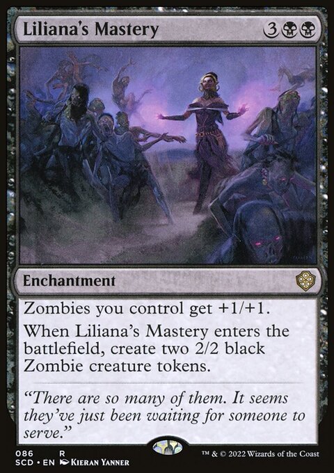 Liliana's Mastery, Starter Commander Decks #86, Magic: The Gathering card