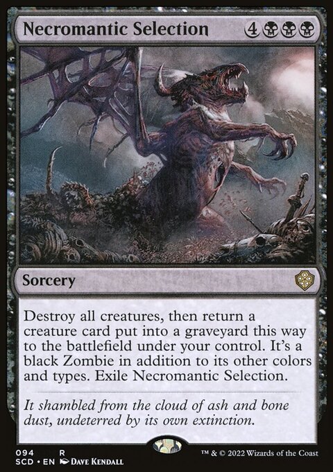 Necromantic Selection, Starter Commander Decks #94, Magic: The Gathering card