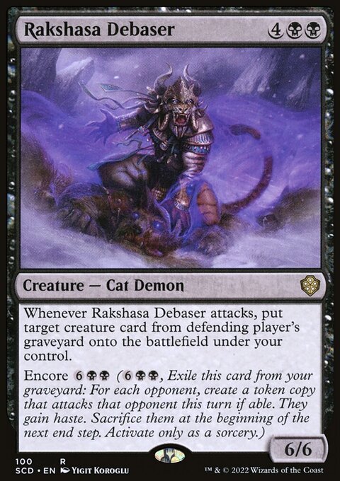 Rakshasa Debaser, Starter Commander Decks #100, Magic: The Gathering card