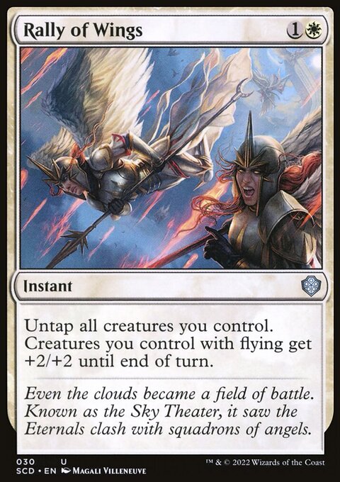 Rally of Wings, Starter Commander Decks #30, Magic: The Gathering card