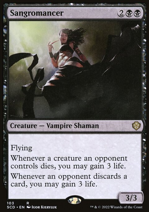 Sangromancer, Starter Commander Decks #103, Magic: The Gathering card
