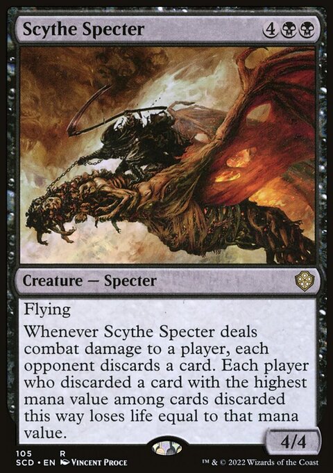 Scythe Specter, Starter Commander Decks #105, Magic: The Gathering card