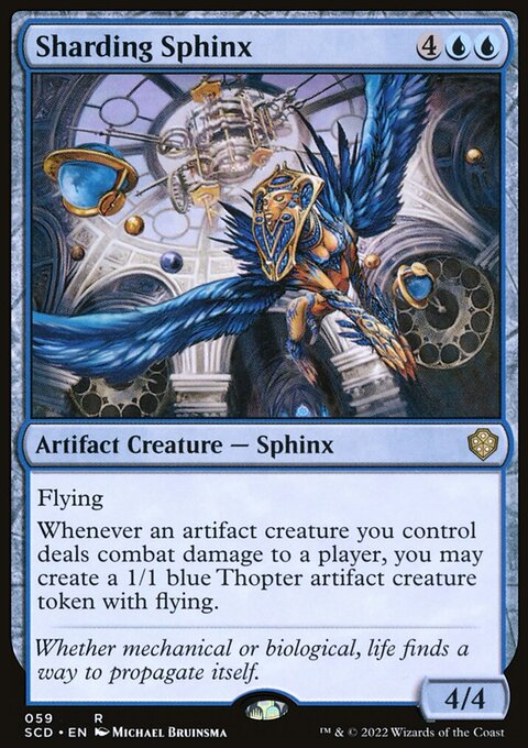Sharding Sphinx, Starter Commander Decks #59, Magic: The Gathering card