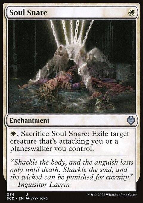 Soul Snare, Starter Commander Decks #34, Magic: The Gathering card
