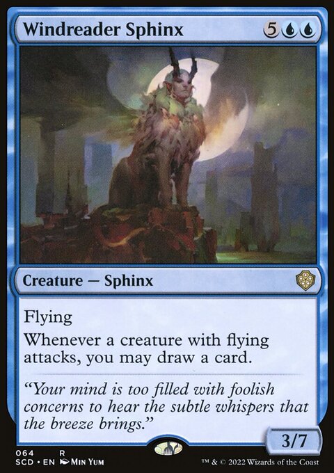 Windreader Sphinx, Starter Commander Decks #64, Magic: The Gathering card