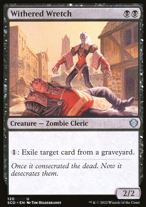 Withered Wretch, Starter Commander Decks #120, Magic: The Gathering card