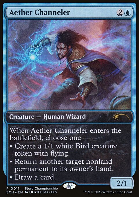 Aether Channeler, Store Championships #11, Magic: The Gathering card