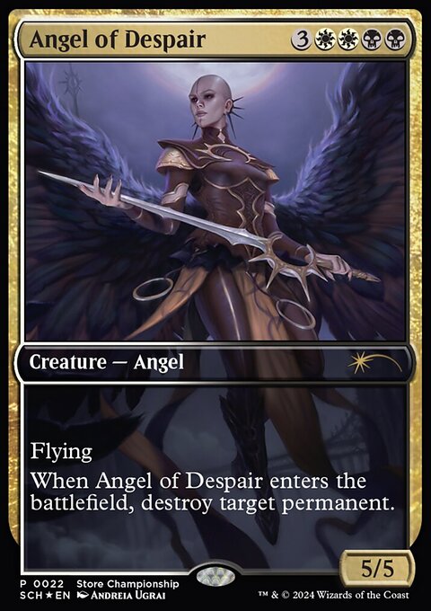 Angel of Despair, Store Championships #22, Magic: The Gathering card