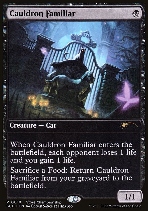 Cauldron Familiar, Store Championships #18, Magic: The Gathering card