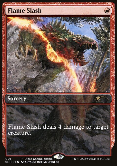 Flame Slash, Store Championships #1, Magic: The Gathering card