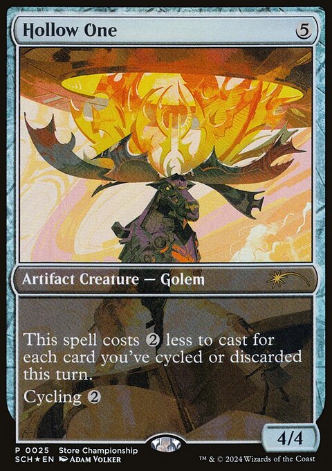 Hollow One, Store Championships #25, Magic: The Gathering card
