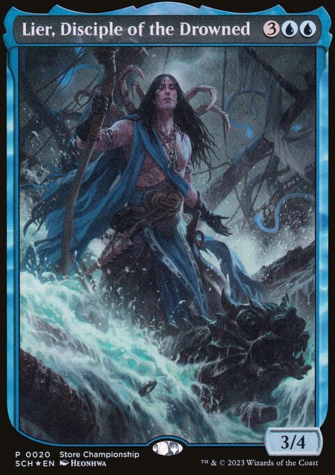 Lier, Disciple of the Drowned, Store Championships #20, Magic: The Gathering card