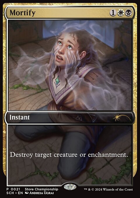 Mortify, Store Championships #21, Magic: The Gathering card