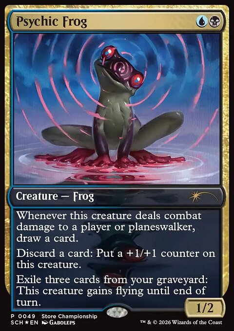 Psychic Frog, Store Championships #49, Magic: The Gathering card