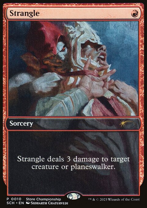 Strangle, Store Championships #10, Magic: The Gathering card