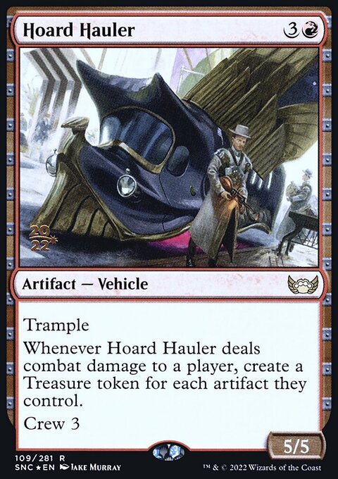 Hoard Hauler, Streets of New Capenna Promos #109s, Magic: The Gathering card