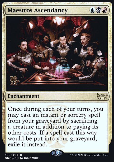 Maestros Ascendancy, Streets of New Capenna Promos #198s, Magic: The Gathering card