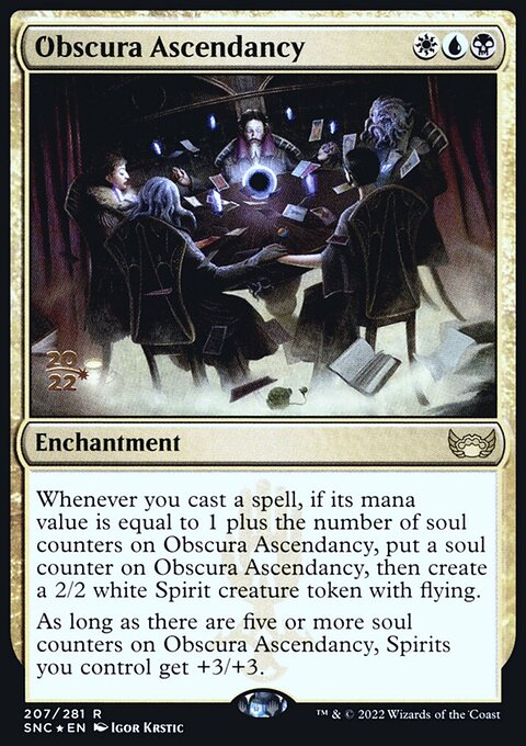 Obscura Ascendancy, Streets of New Capenna Promos #207s, Magic: The Gathering card