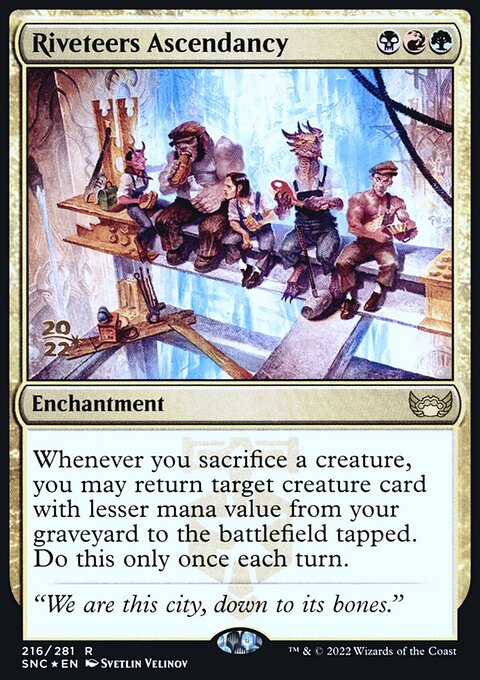 Riveteers Ascendancy, Streets of New Capenna Promos #216s, Magic: The Gathering card