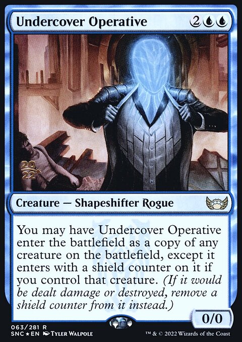 Undercover Operative, Streets of New Capenna Promos #63s, Magic: The Gathering card