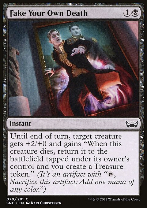 Fake Your Own Death, Streets of New Capenna #79, Magic: The Gathering card