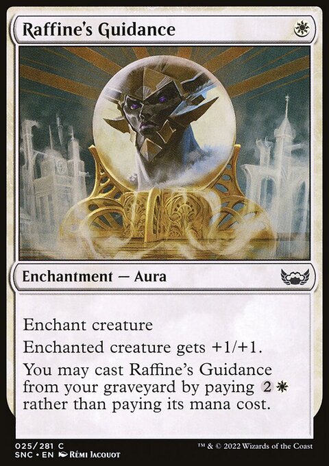 Raffine's Guidance, Streets of New Capenna #25, Magic: The Gathering card