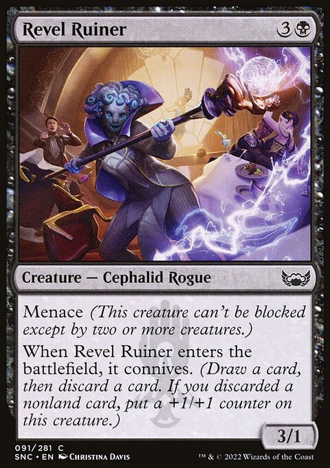 Revel Ruiner, Streets of New Capenna #91, Magic: The Gathering card