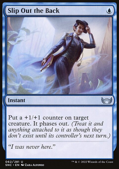 Slip Out the Back, Streets of New Capenna #62, Magic: The Gathering card
