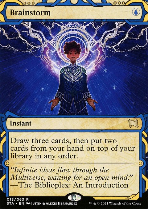 Brainstorm, Strixhaven Mystical Archive #13, Magic: The Gathering card