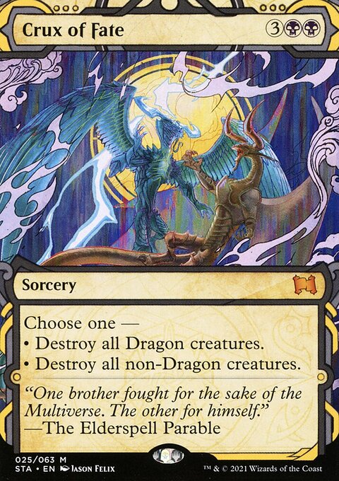 Crux of Fate, Strixhaven Mystical Archive #25, Magic: The Gathering card