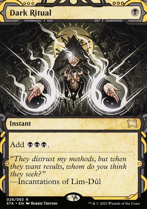 Dark Ritual, Strixhaven Mystical Archive #26, Magic: The Gathering card