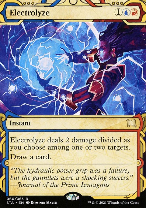 Electrolyze, Strixhaven Mystical Archive #60, Magic: The Gathering card