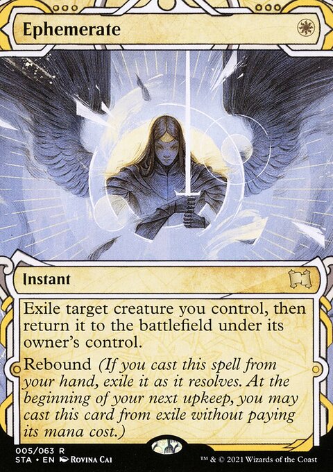 Ephemerate, Strixhaven Mystical Archive #5, Magic: The Gathering card