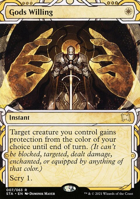 Gods Willing, Strixhaven Mystical Archive #7, Magic: The Gathering card