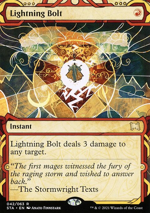 Lightning Bolt, Strixhaven Mystical Archive #42, Magic: The Gathering card