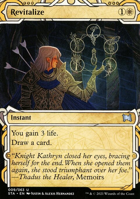 Revitalize, Strixhaven Mystical Archive #9, Magic: The Gathering card