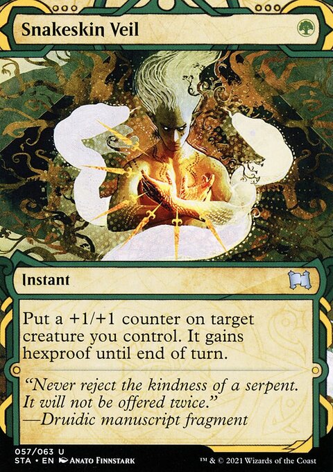 Snakeskin Veil, Strixhaven Mystical Archive #57, Magic: The Gathering card