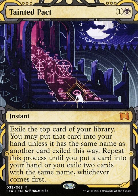 Tainted Pact, Strixhaven Mystical Archive #33, Magic: The Gathering card