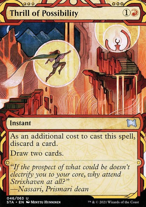 Thrill of Possibility, Strixhaven Mystical Archive #46, Magic: The Gathering card